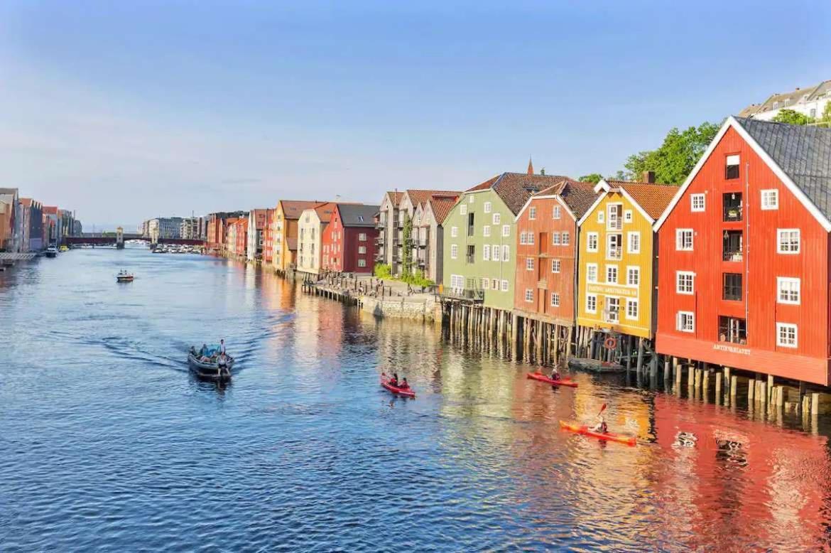 Apartmán City View & Central Location Trondheim Exteriér fotografie